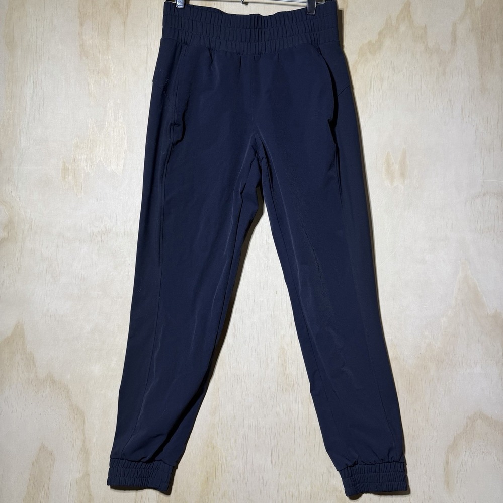 Avalanche Womens M Navy Jogger Pants CA783R2 Hiking Stretch Nylon Cuffed